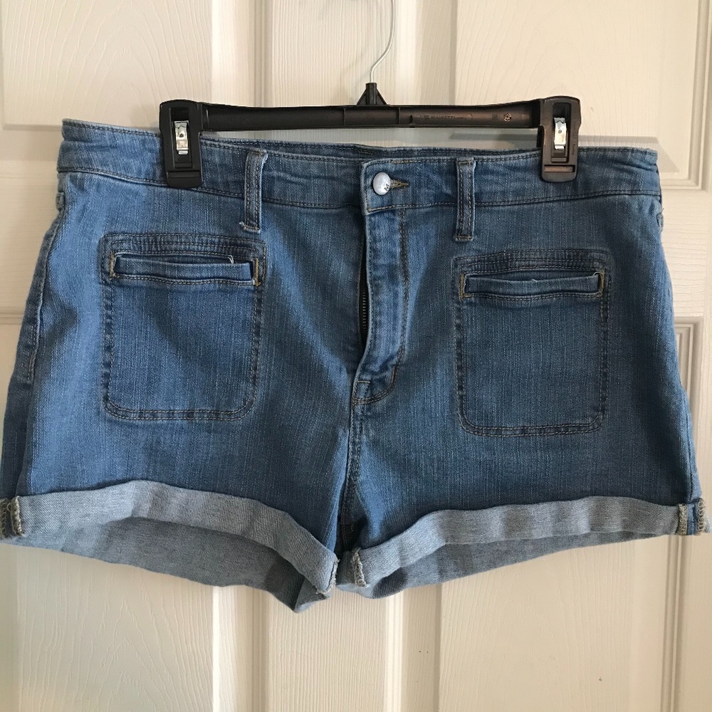 High Waisted Jean Shorts